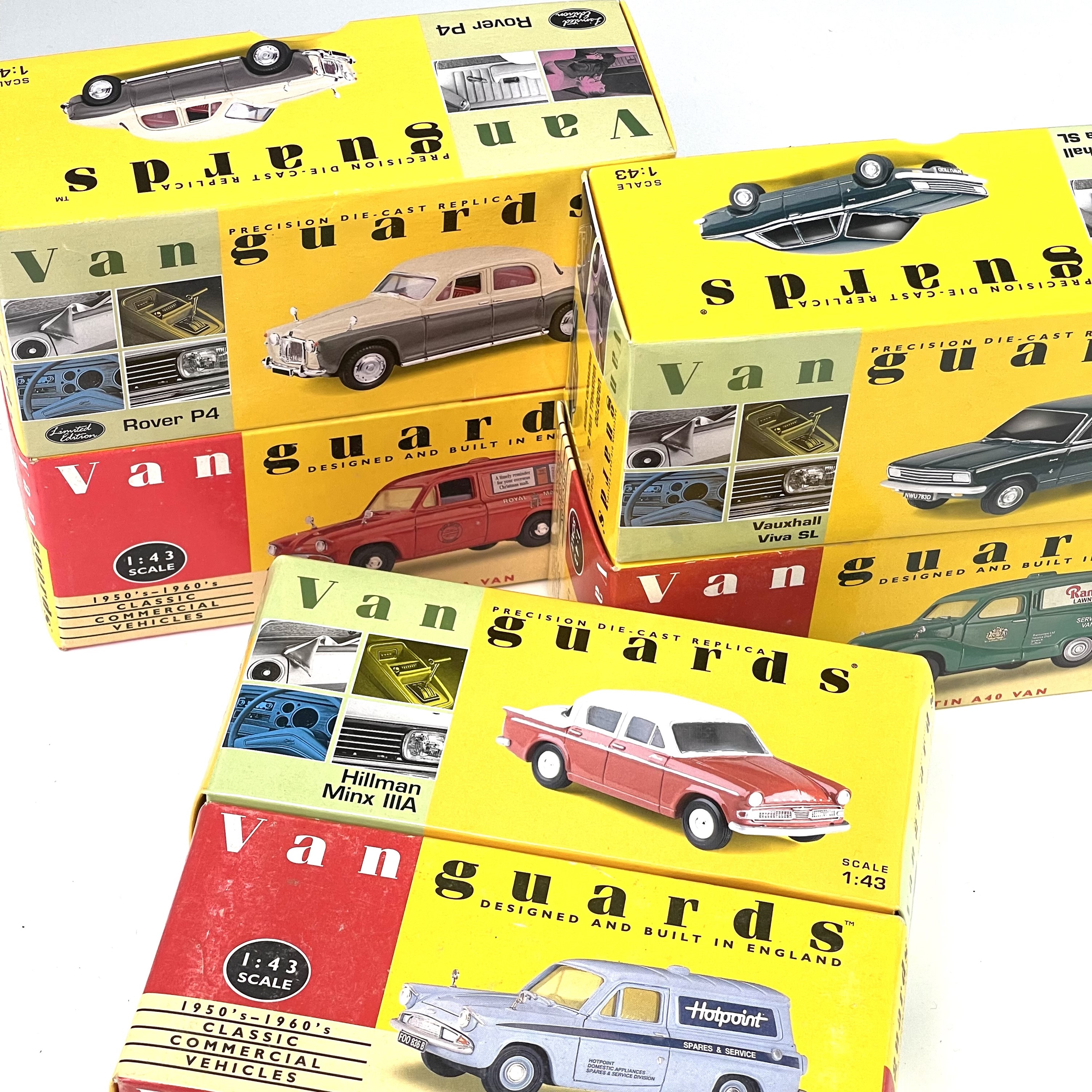 Lot 674 Vanguards Die Cast 143 Scale British