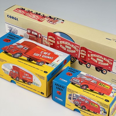 Lot 677 - Corgi Commercial, Circus/Fairground Vehicles...