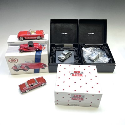 Lot 681 - Premium Die Cast Boxed Model Cars (x6). Box...