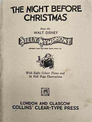 Lot 1153 - WALT DISNEY. 'The Night Before Christmas:...