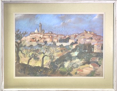 Lot 182 - Ken SYMONDS (1927-2010) Sienna From The Olive...
