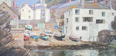 Lot 485 - Nancy BAILEY (1913-2012) Good Morning, Portloe...