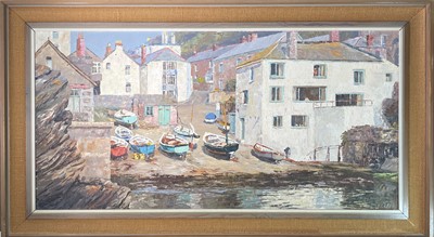 Lot 485 - Nancy BAILEY (1913-2012) Good Morning, Portloe...