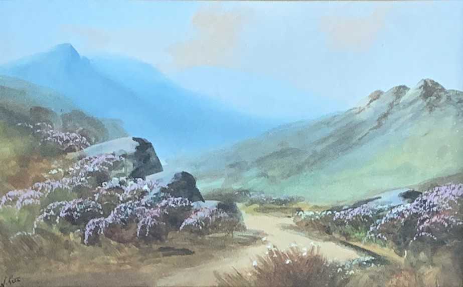 Lot 133 - W. REX (British 19th/20th Century) Landscape...