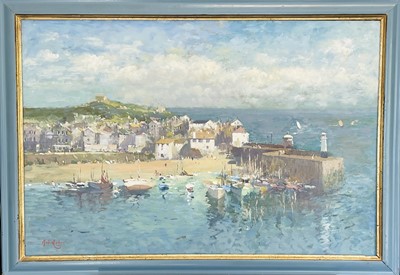 Lot 292 - John AMBROSE (1931-2010) St Ives Oil on board...