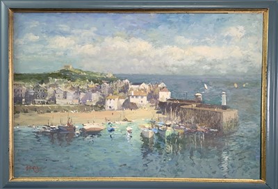 Lot 292 - John AMBROSE (1931-2010) St Ives Oil on board...