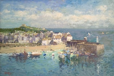 Lot 292 - John AMBROSE (1931-2010) St Ives Oil on board...