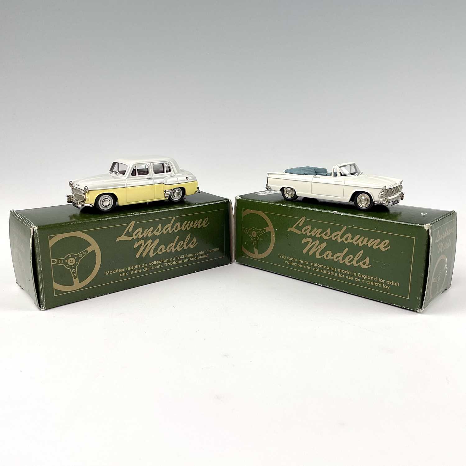 Lot 700 - Lansdowne Models 1:43 Scale. 1956 Hillman Minx...