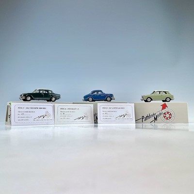 Lot 739 - Pathfinder Models. Comprising 1958 Riley 1.5...