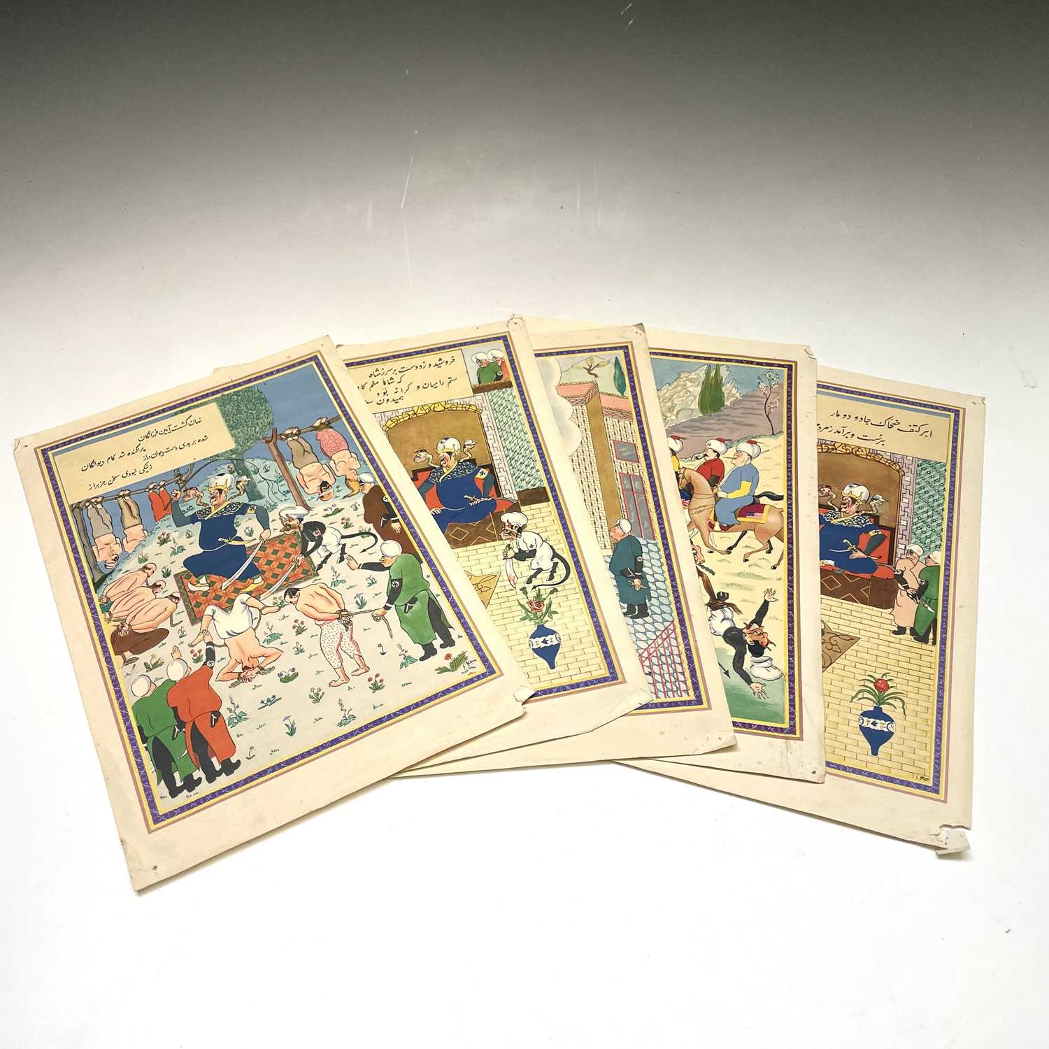 Lot 260 - Military: Second World War Arabic Propoganda...