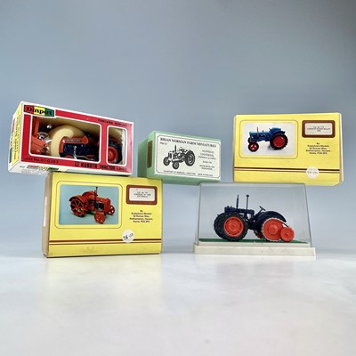 Lot 763 - Boxed Tractors (x5). Comprising Scaledown...