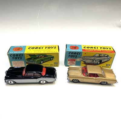 Lot 749 - Boxed Corgi Toys (x2). Comprising: no.224...