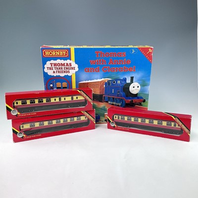 Lot 537 - Hornby Railways: Thomas The Tank Engine and 3...