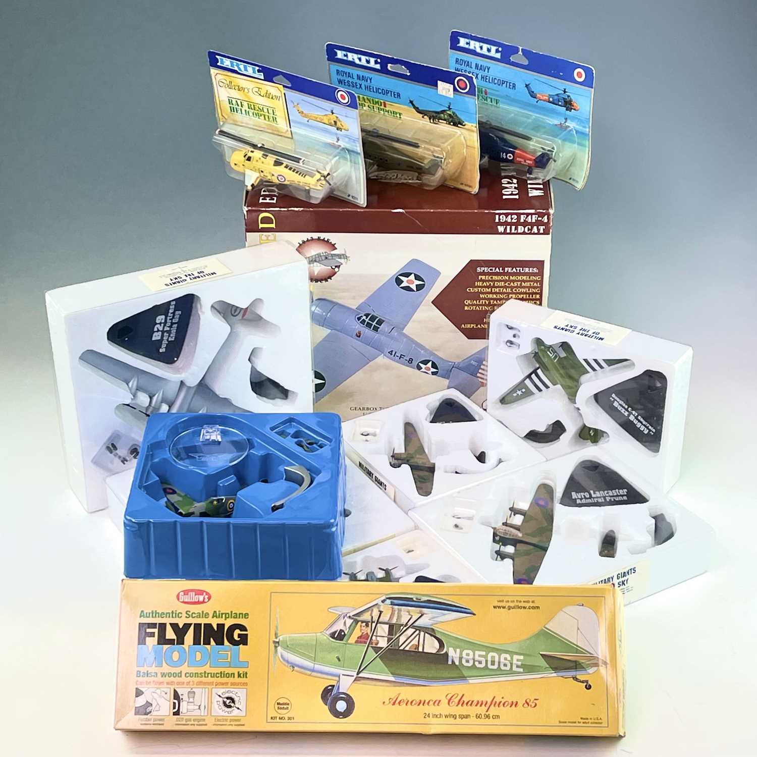 Lot 781 - Miscellaneous Aircraft. Comprising 12 boxes
