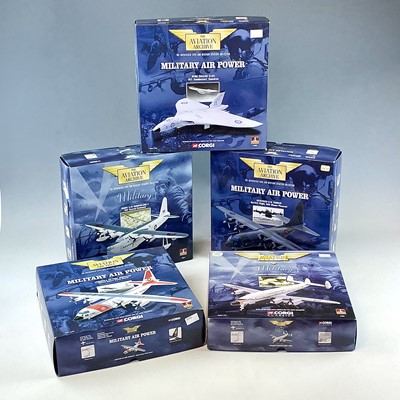 Lot 770 - Corgi Aviation Archive (1:144 Scale) x5 boxes....