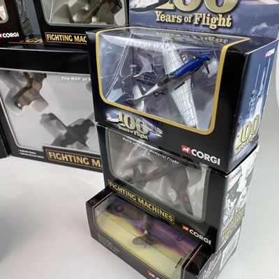 Lot 780 - Corgi Fighting Machines, Fighter Scramble and...