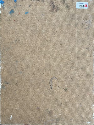 Lot 633 - Sven BERLIN (1911-1999) Portrait Oil on board...