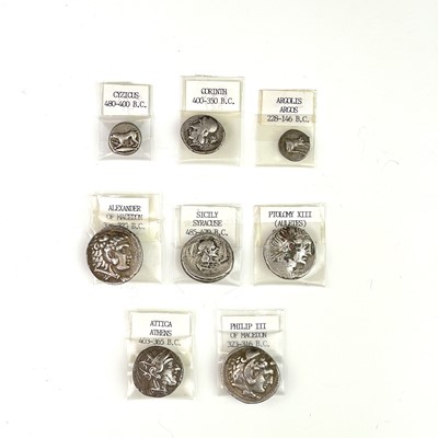 Lot 105 - Ancient Greece - Silver Coins. Accumulation of...