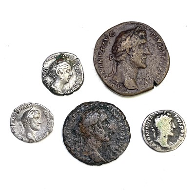 Lot 116 - Roman Empire - Antoninus Pius/Faustina Senior...