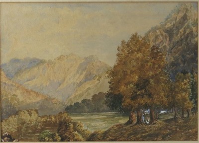 Lot 305 - English School, 19th Century A Landscape with...