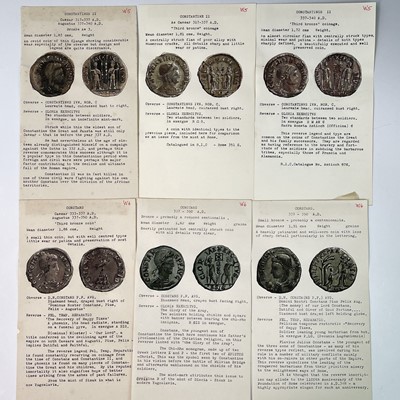 Lot 127 - Roman Empire West 284-423 AD. 43 coins from...