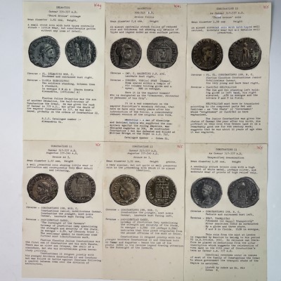 Lot 127 - Roman Empire West 284-423 AD. 43 coins from...