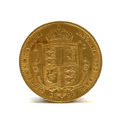 Lot 130 - Great Britain Gold Half Sovereign. An 1892...