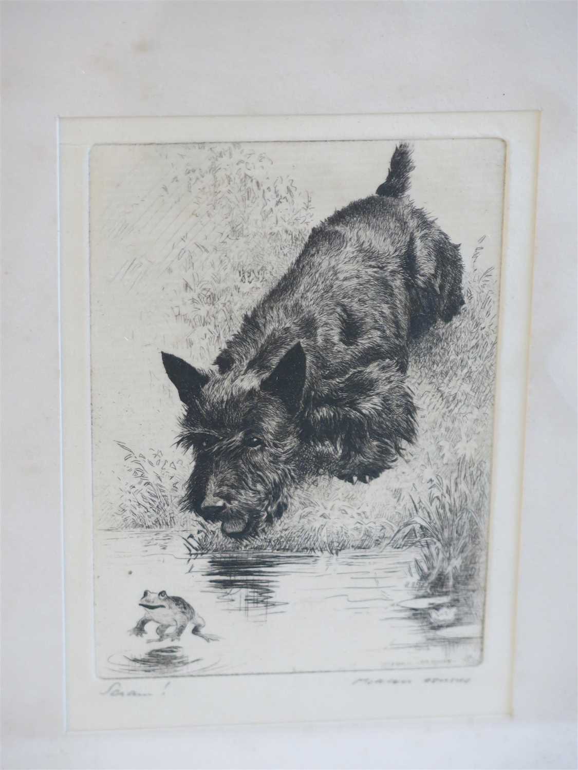 Lot 363 - Morgan DENNIS (1892-1960) Scram Etching Signed...