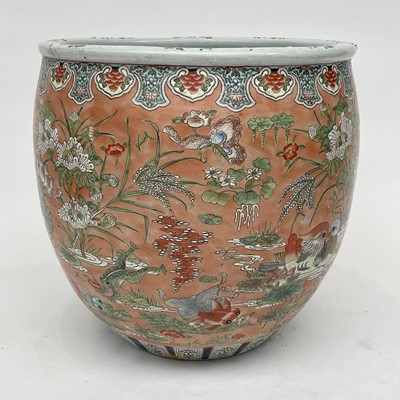 Lot 808 - A large 20th century Chinese porcelain Famille...