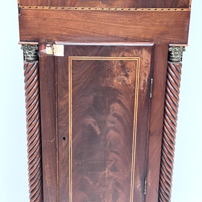 Lot 2911 - A 19th century eight day longcase clock, the...