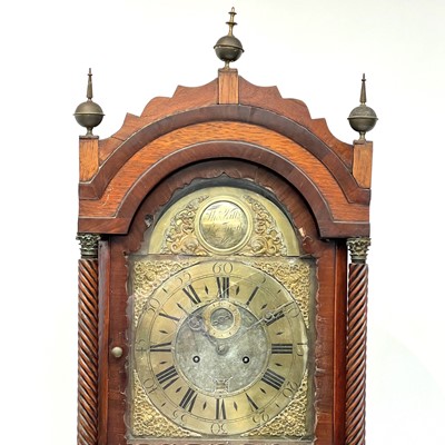 Lot 2911 - A 19th century eight day longcase clock, the...