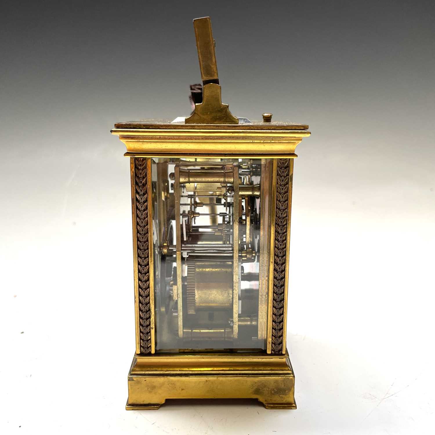 Lot 2900 - A French repeating carriage clock, by E.