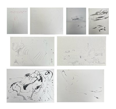 Lot 70 - Sven BERLIN (1911-1999) 'FLOOD drawings for...