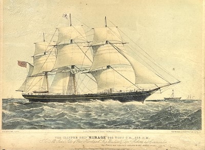 Lot 1430 - T.G.Dutton, A pair of 19th century marine...