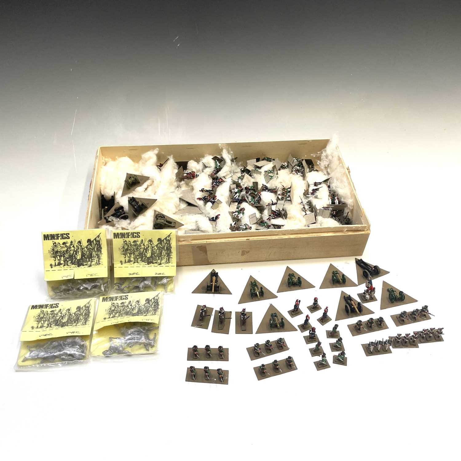 Lot 794 - Napoleonic era Wargaming Figures and Equipment....