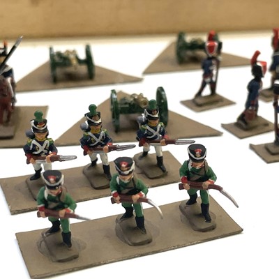 Lot 794 - Napoleonic era Wargaming Figures and Equipment....