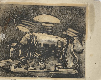 Lot 264 - Sven BERLIN (1911-1999) The Bull and The Ram...