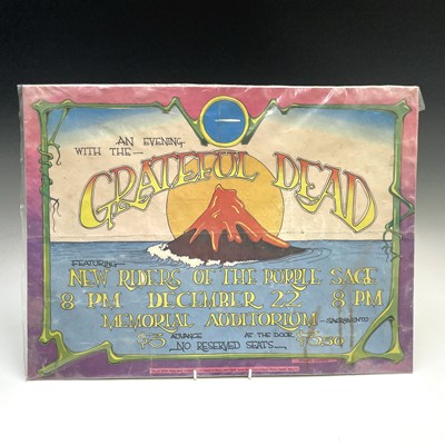 Lot 951 - "Grateful Dead" Sacramento USA Concert Poster....