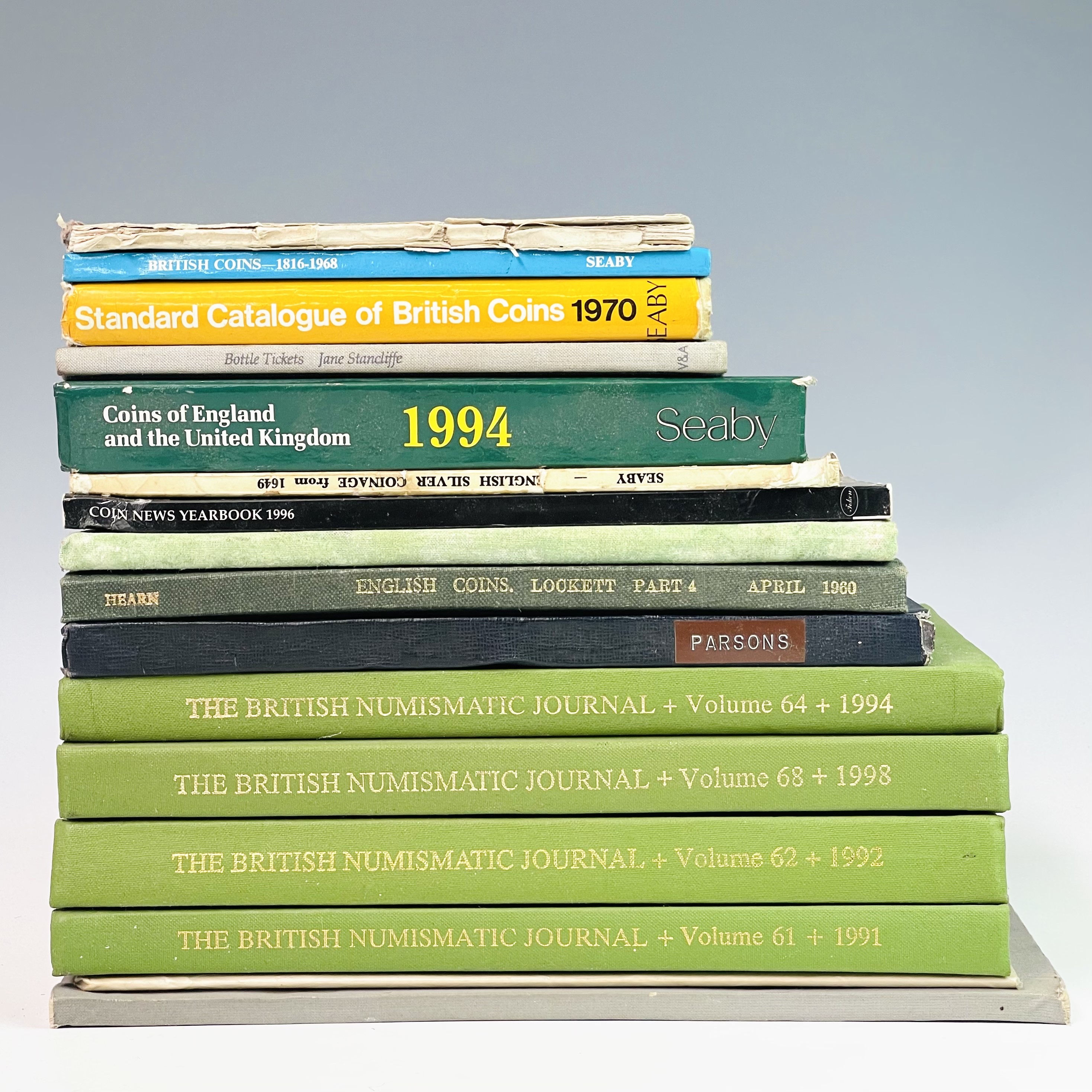 Lot 145 - Coin Reference Books. A box including