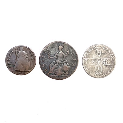 Lot 142 - Great Britain 17th and 18th Century Coins....