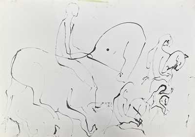 Lot 77 - Sven BERLIN (1911-1999) Three ink drawings...