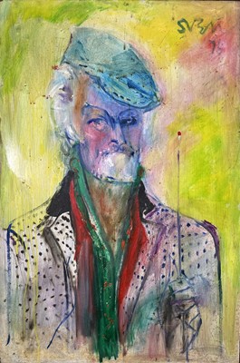 Lot 146 - Sven BERLIN (1911-1999) Self Portrait with a...