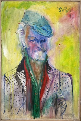 Lot 146 - Sven BERLIN (1911-1999) Self Portrait with a...