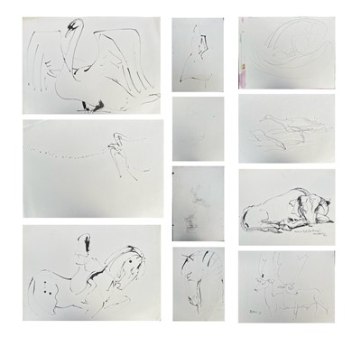 Lot 168 - Sven BERLIN (1911-1999) Animal and Bird and...