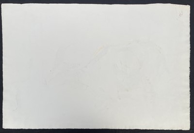 Lot 182 - Sven BERLIN (1911-1999) Water Buffalo Ink...