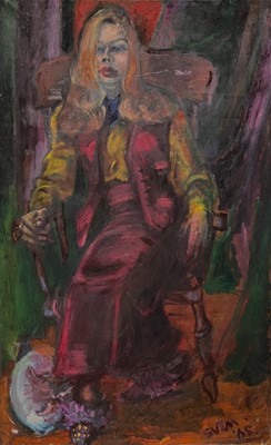 Lot 72 - Sven BERLIN (1911-1999) Julia Oil on canvas...