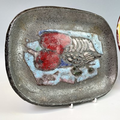 Lot 715 - AR Roux Juan Les Pins Ceramic plate Foal on a...