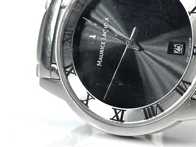 Lot 363 - A Maurice Lacroix Miros quartz stainless steel...