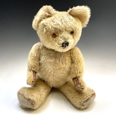 Lot 800b - Teddy Bear - mid 20th century. 24" plush...