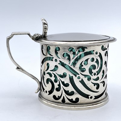 Lot 69 - A William IV silver mustard pot by Charles...